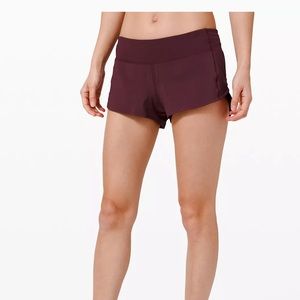 Lululemon Speed Up Short 2.5” size 4